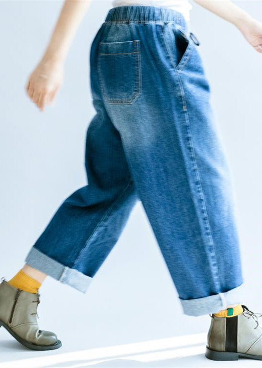Pantalon Large à Rayures pour Femme Chic 2