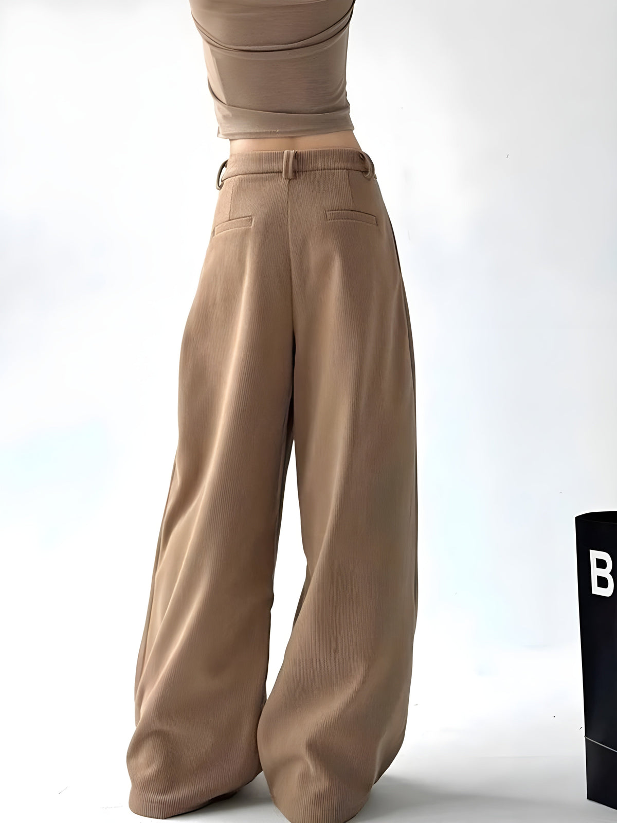Pantalon Palazzo Femme Chic 3