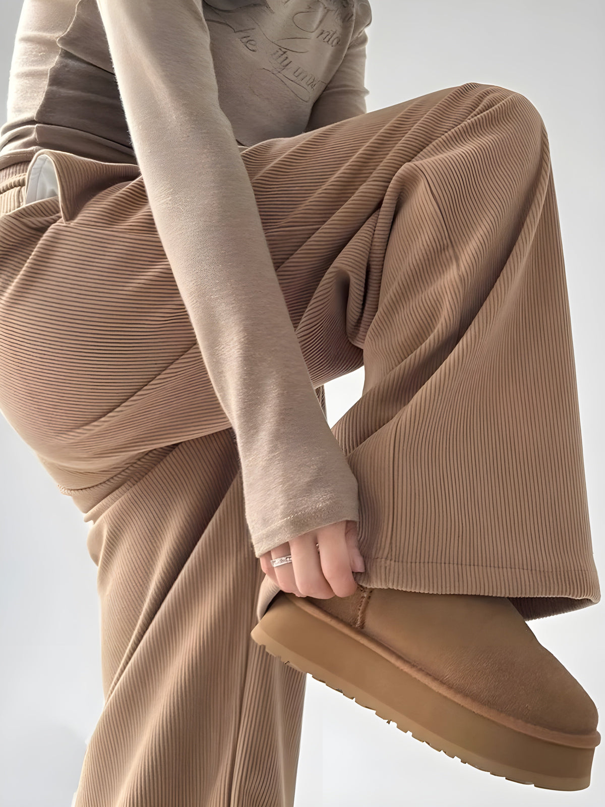 Pantalon Palazzo Femme Chic 5