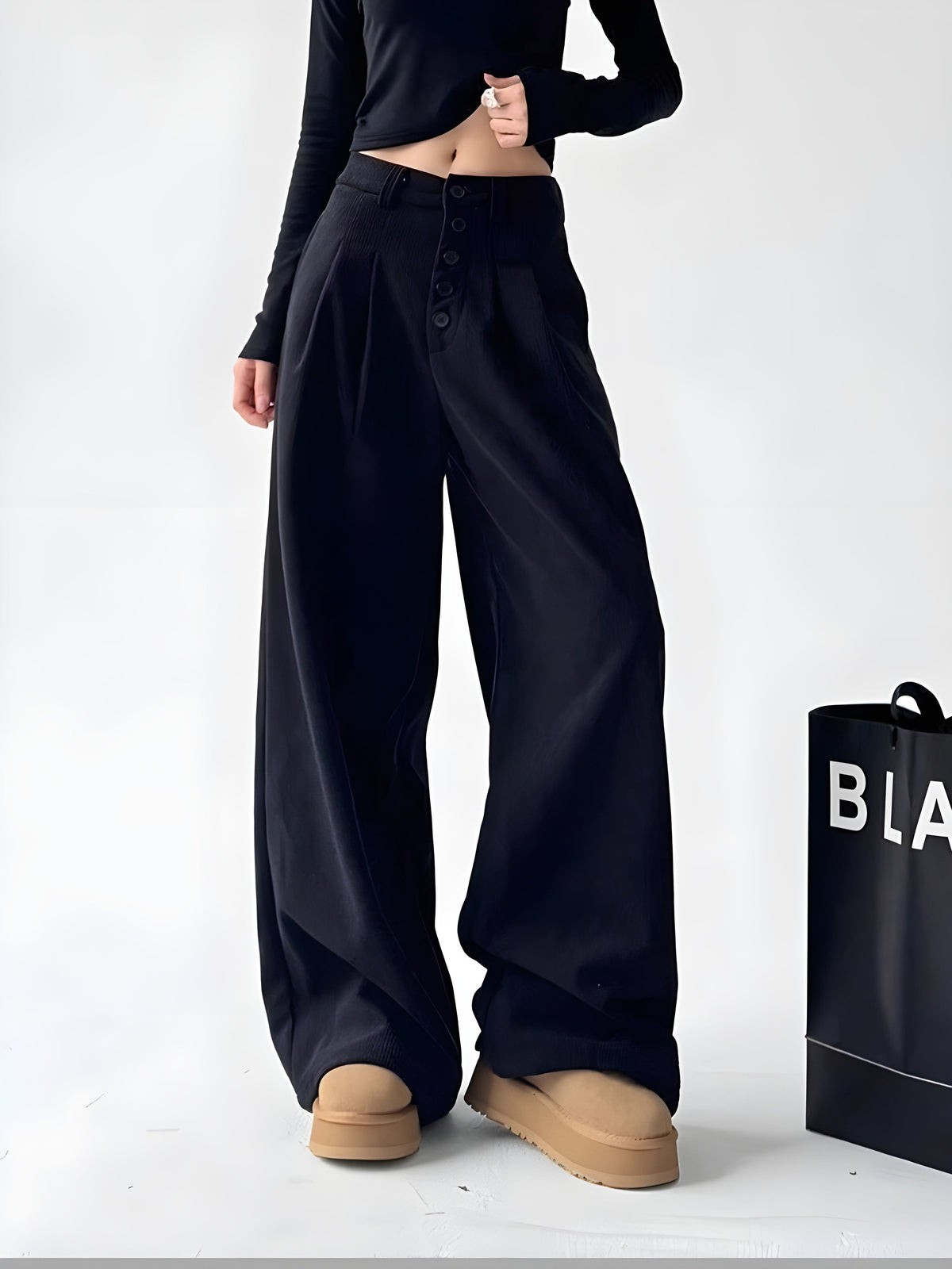 Pantalon Palazzo Femme Chic 6