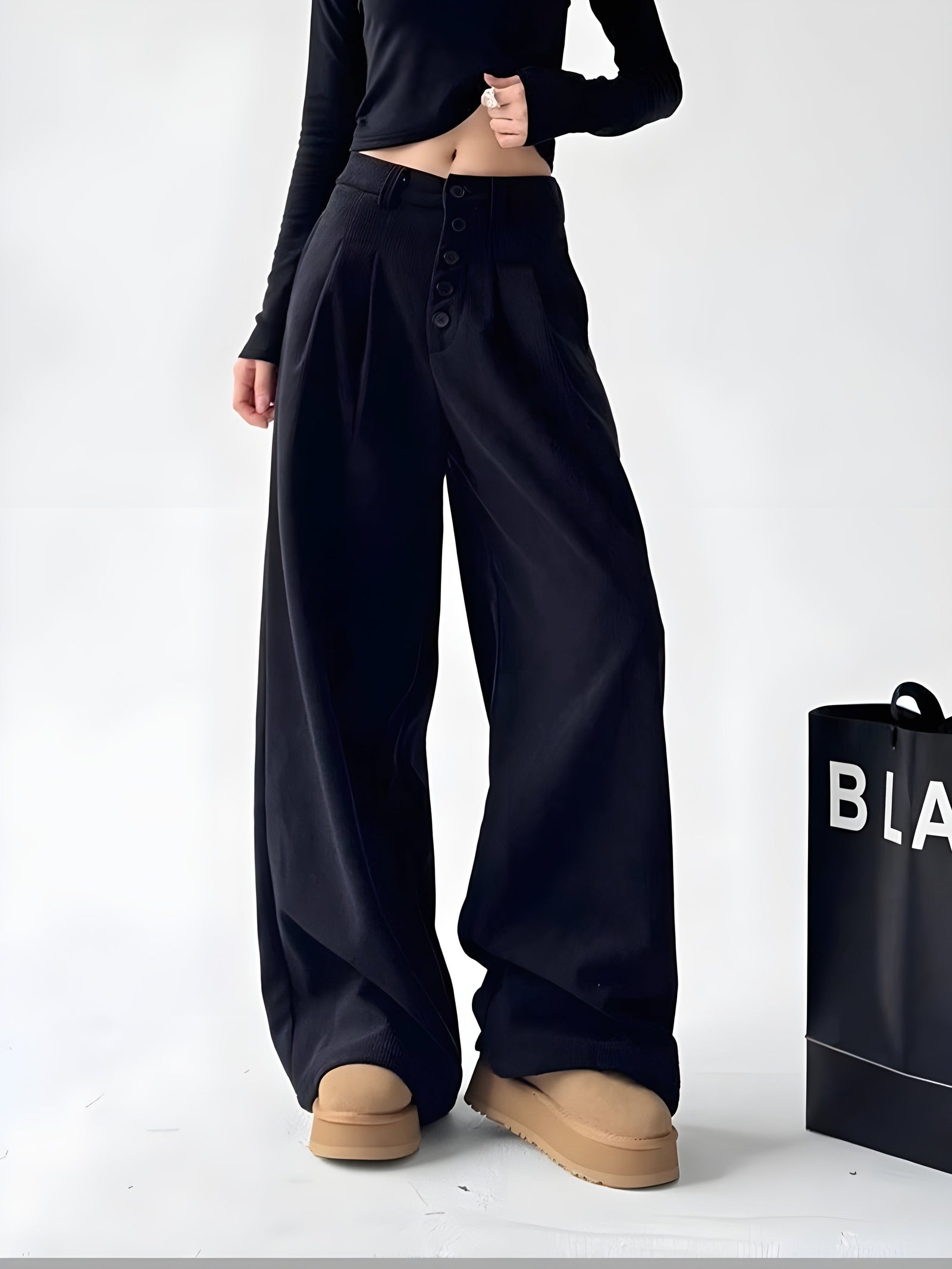 Pantalon Palazzo Femme Chic 6