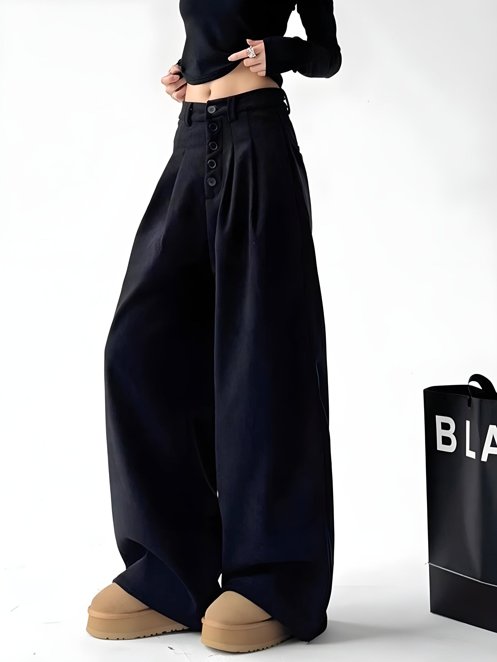 Pantalon Palazzo Femme Chic 7