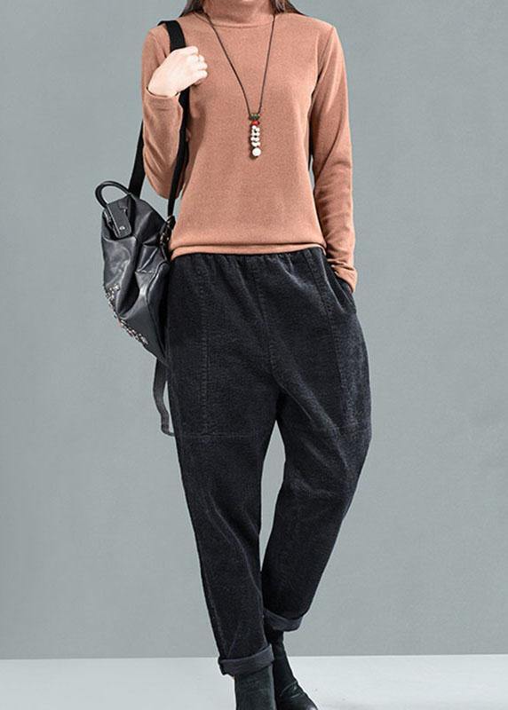 Pantalon Sarouel Automnal à Poches 3