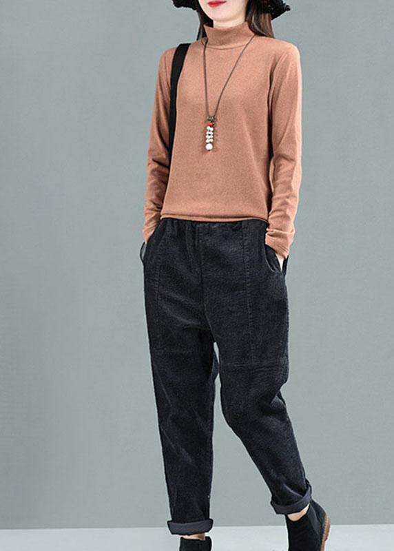 Pantalon Sarouel Automnal à Poches 4