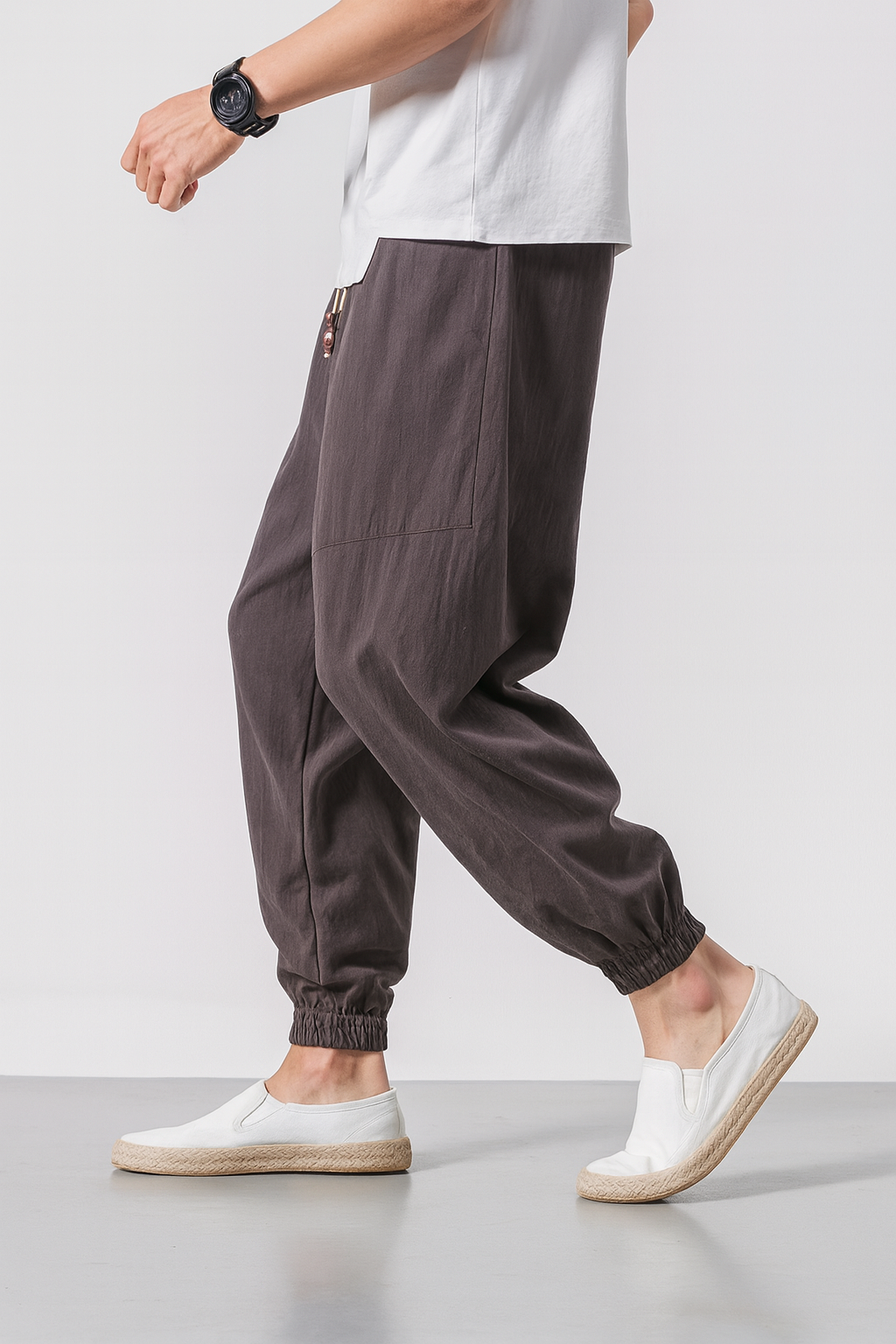 Pantalon Sarouel Décontracté pour Homme 1