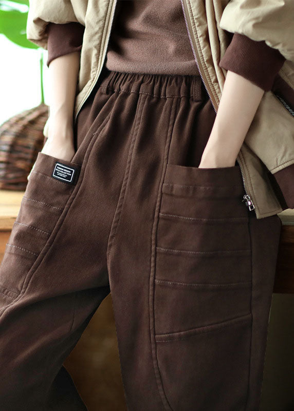 Pantalon Sarouel Hiver avec Poches 4