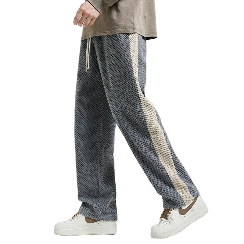 Pantalon Survêtement Homme À Rayures Sportif Design Moderne 0