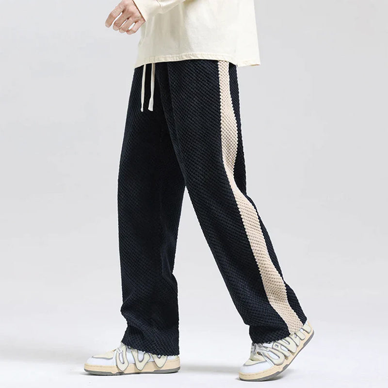 Pantalon Survêtement Homme À Rayures Sportif Design Moderne 3
