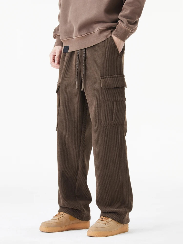 Pantalon Survêtement Homme Style Cargo Confortable 1