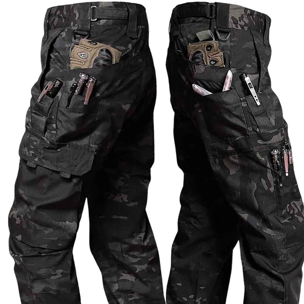 Pantalon Tactique pour Homme avec Système de Poches Pratiques 0