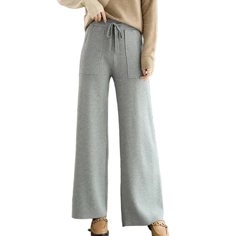 Pantalon Taille Haute Décontracté 0