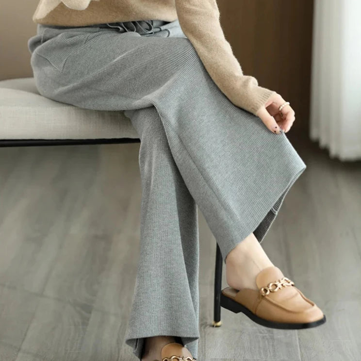 Pantalon Taille Haute Décontracté 5