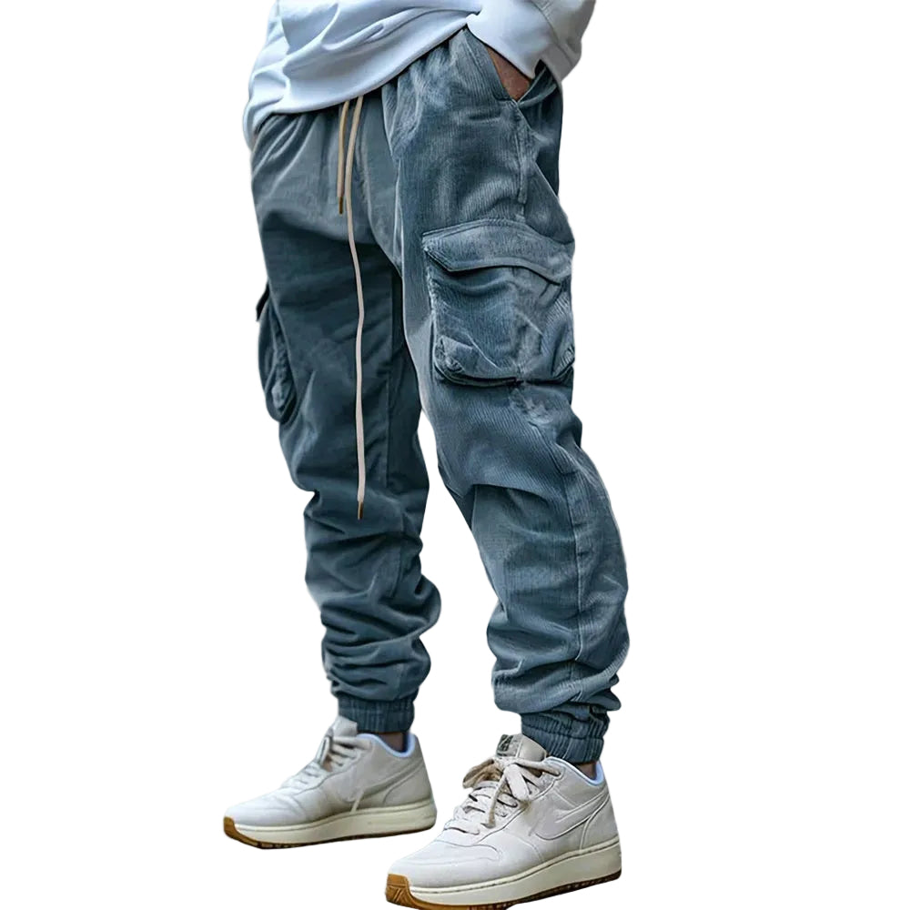 Pantalon Vintage Décontracté pour Homme 0
