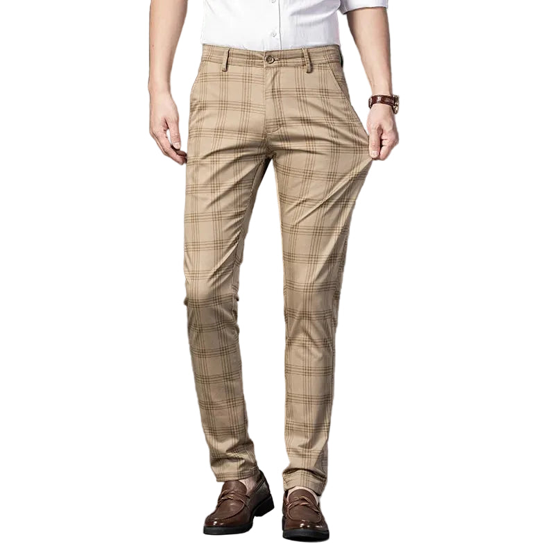 Pantalon à Carreaux pour Homme Style Décontracté 0