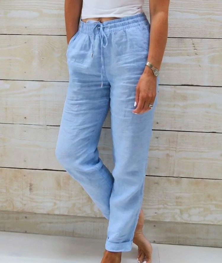 Pantalon d'été décontracté pour femmes 0
