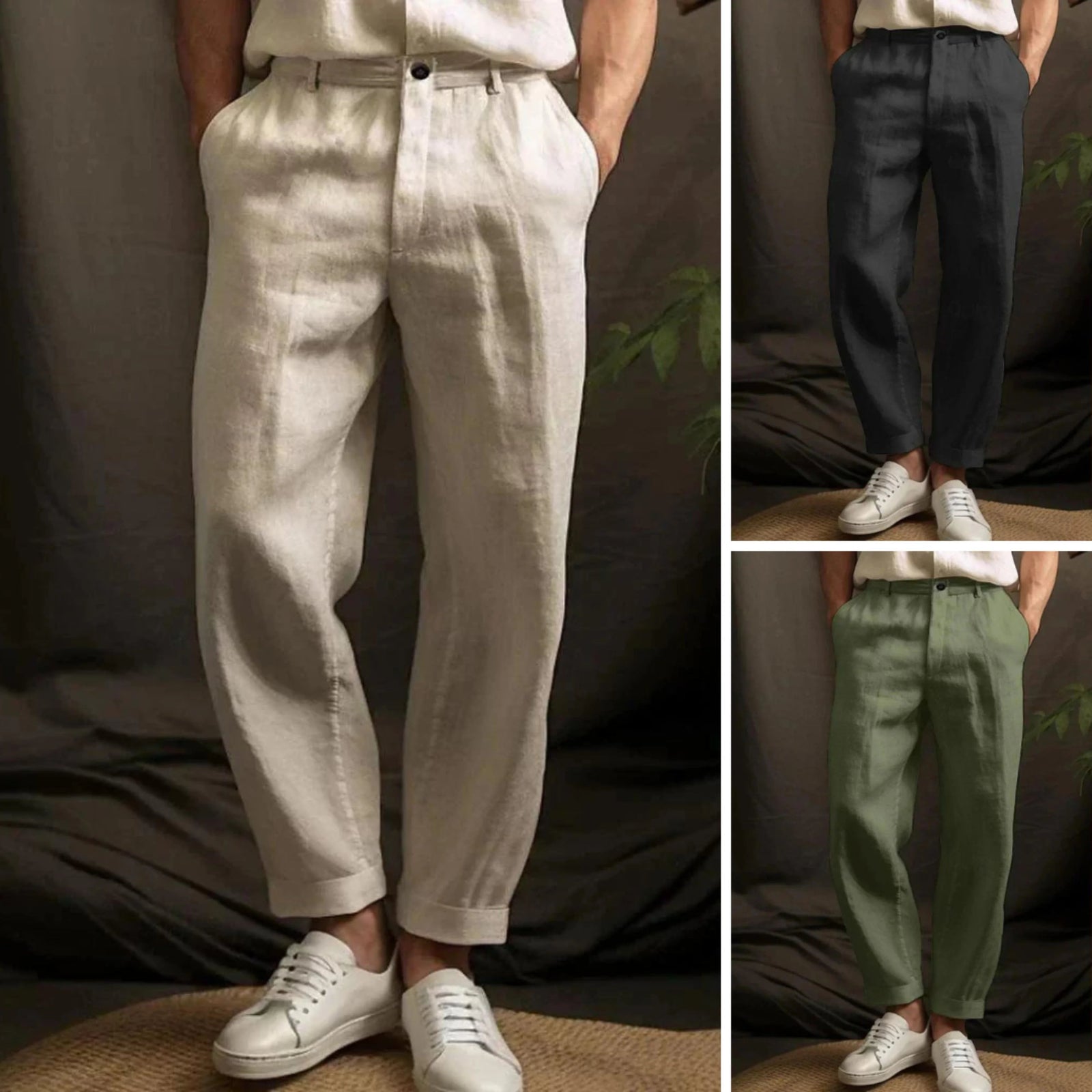Pantalon d'été décontracté pour hommes 4