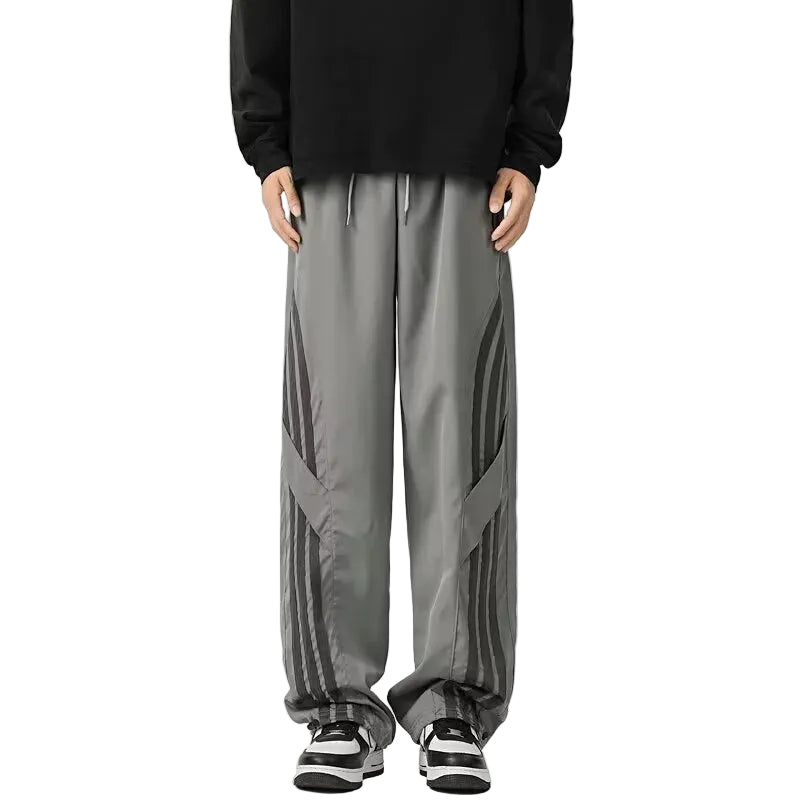 Pantalon de survêtement pour hommes à jambe large 0