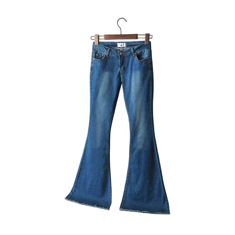 Pantalon en Jean Femme Style Décontracté 0