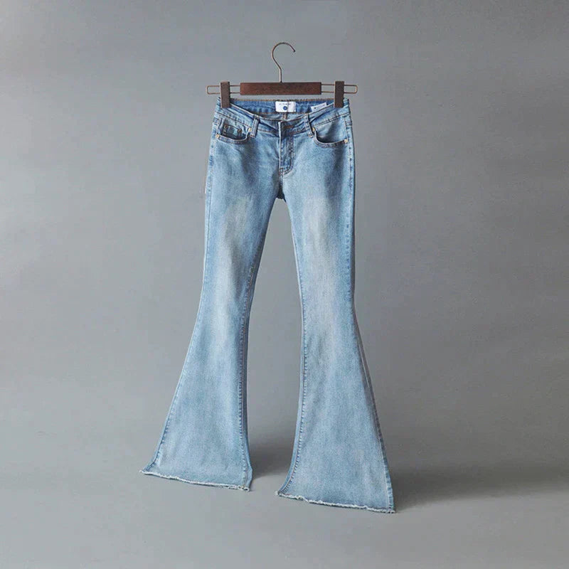 Pantalon en Jean Femme Style Décontracté 1