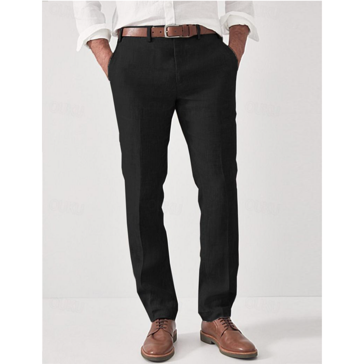Pantalon pour Hommes Coupe Classique 1