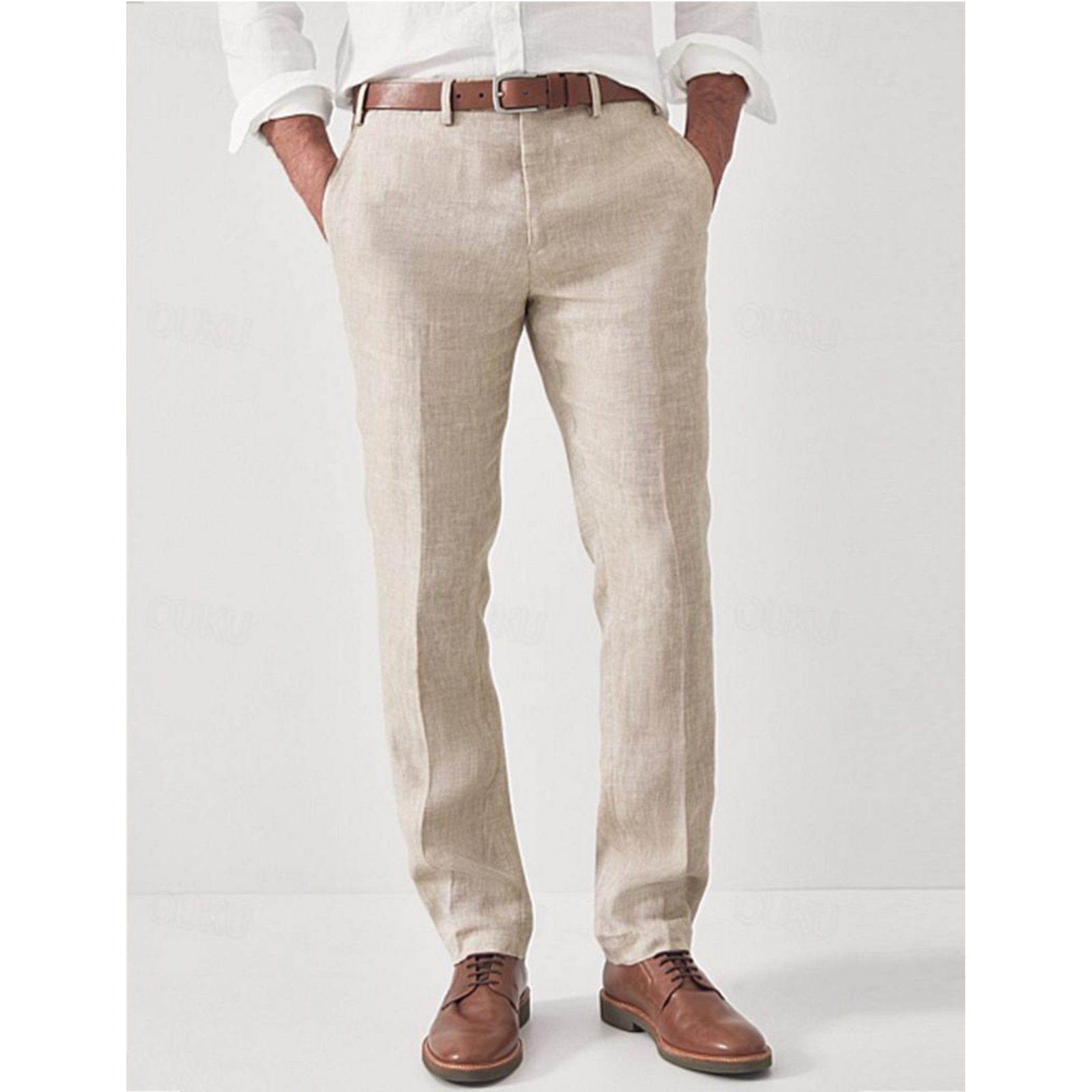 Pantalon pour Hommes Coupe Classique 2