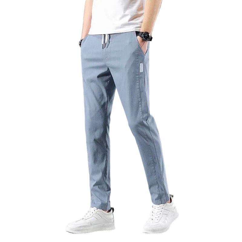 Pantalon pour hommes coupe slim moderne 0