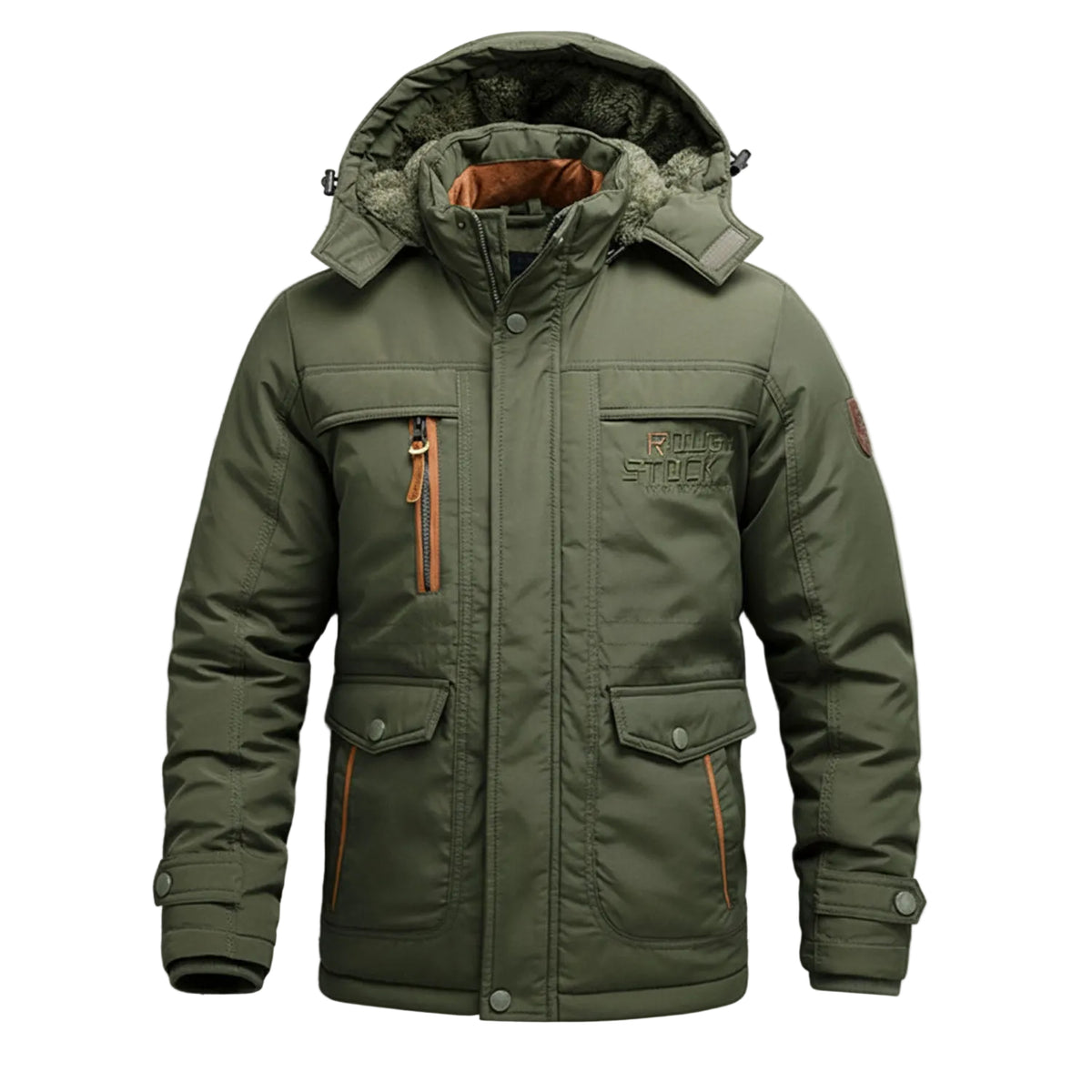 Parka Homme à Capuche Pratique 0