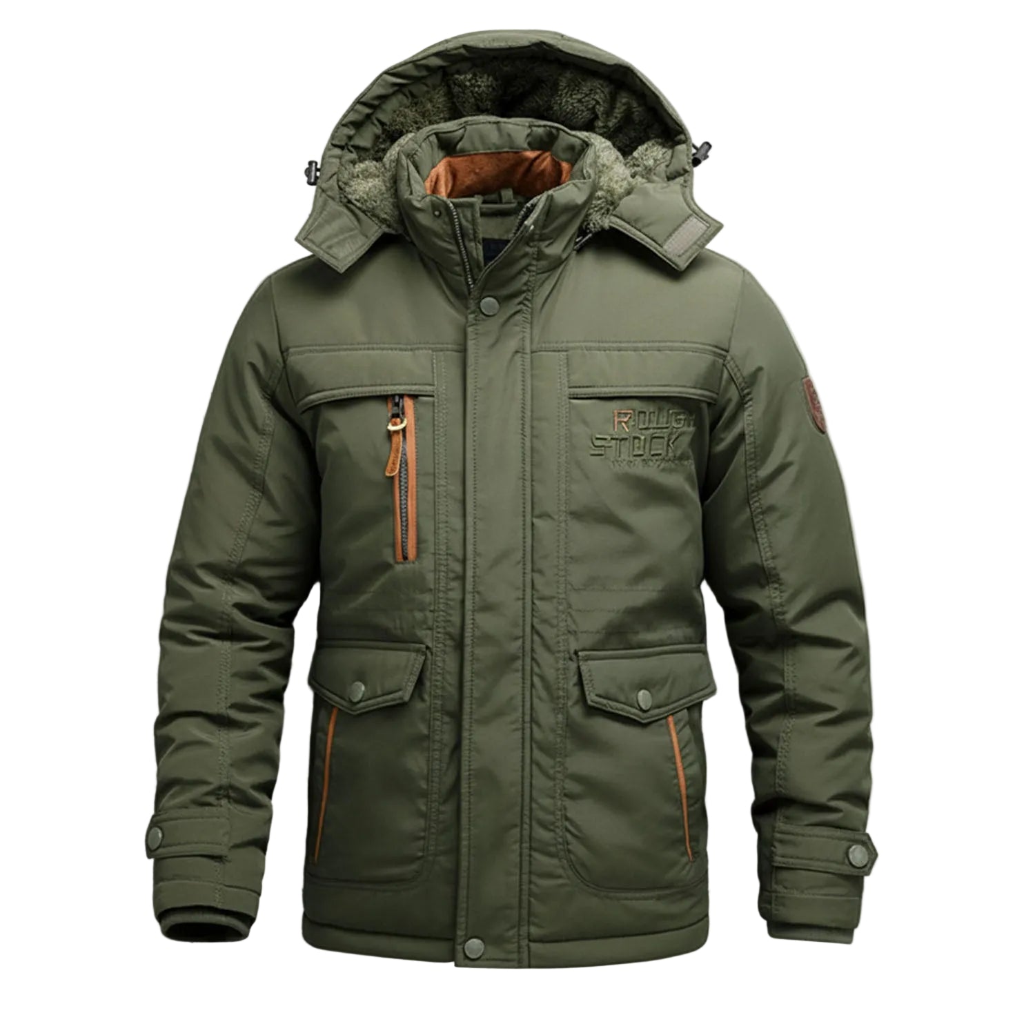 Parka Homme à Capuche Pratique 0