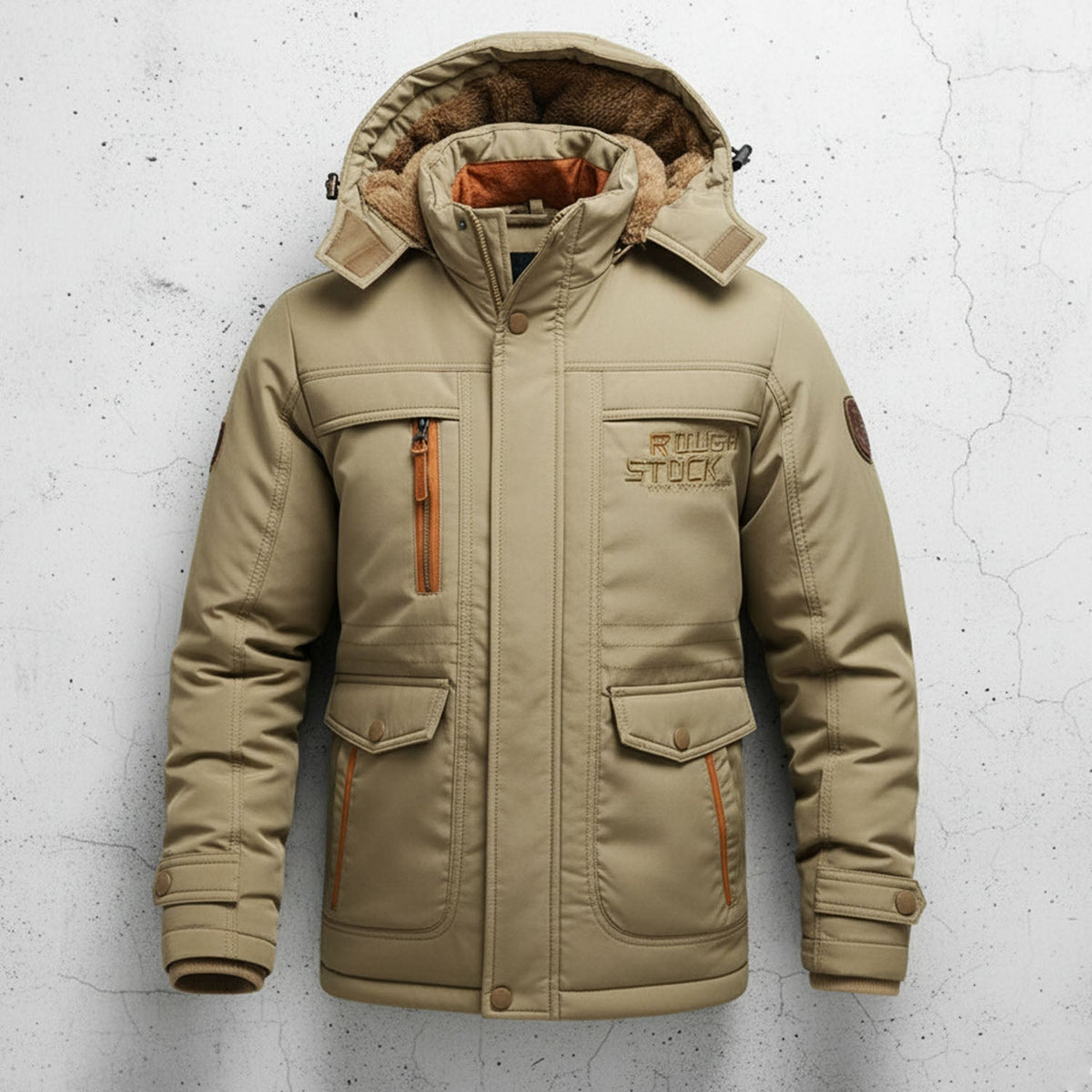 Parka Homme à Capuche Pratique 3