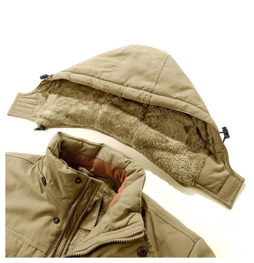 Parka Homme à Capuche Pratique 8
