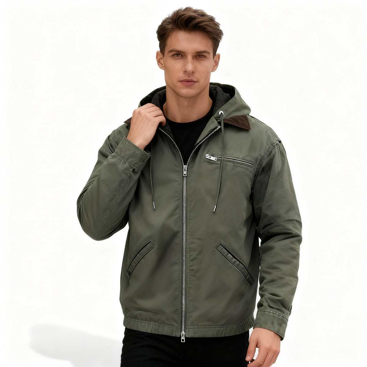 Parka d'Hiver pour Hommes Moderne 0
