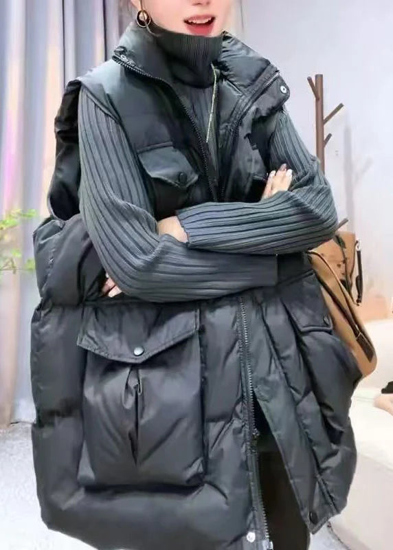 Parka d'hiver pour femme à poches surdimensionnées 0