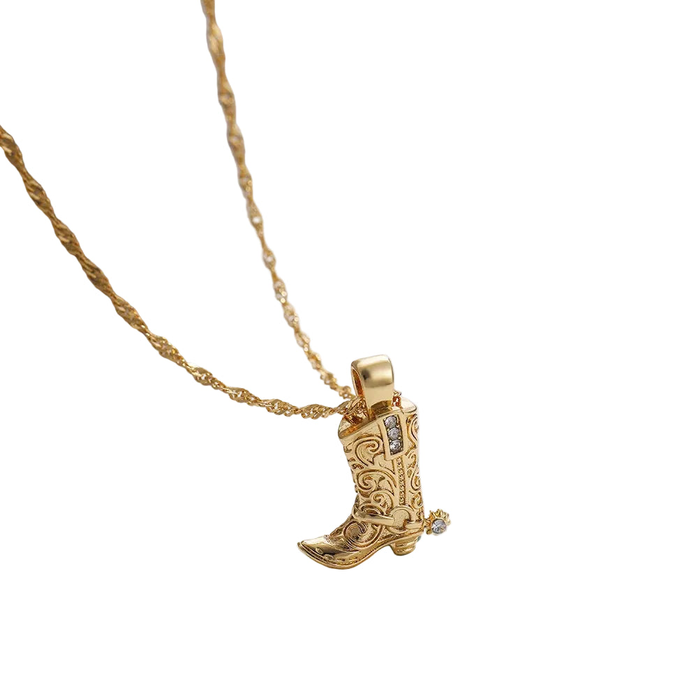 Pendentif Cowboy en Or ou Argent 0