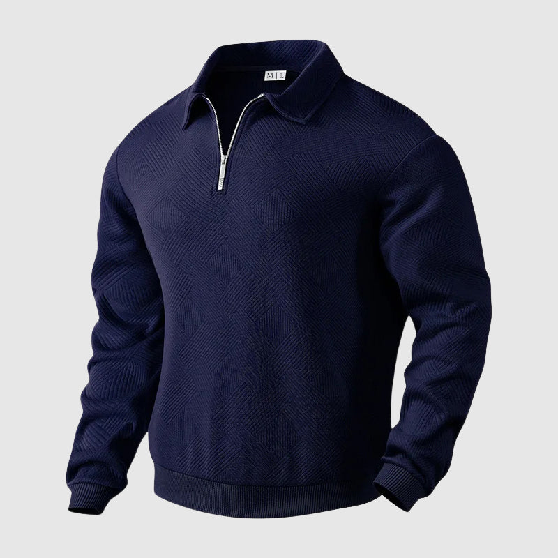 Polo Urbain à Manches Longues pour Homme 4