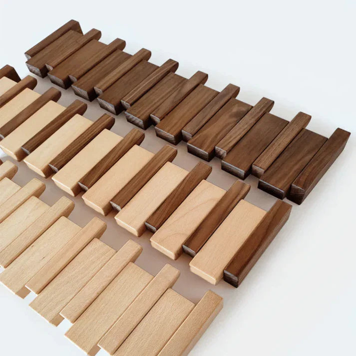 Porte-manteau en bois - Inspiration piano 4