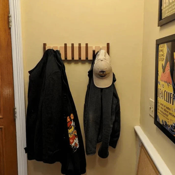 Porte-manteau en bois - Inspiration piano 7