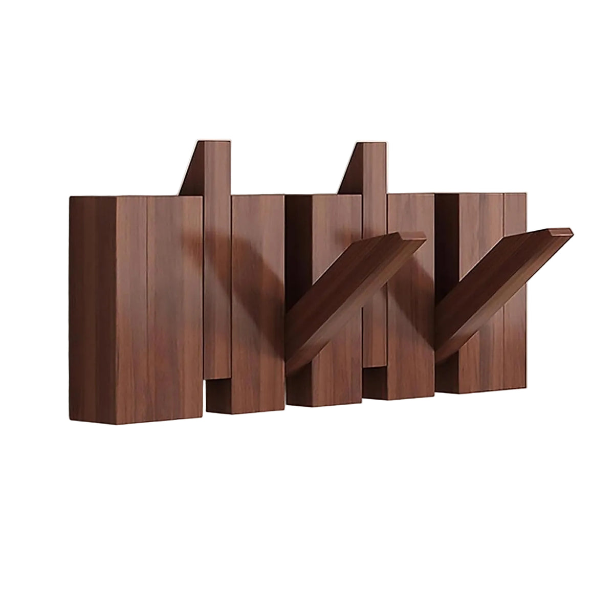 Porte-manteau mural, fait main et peu encombrant 0