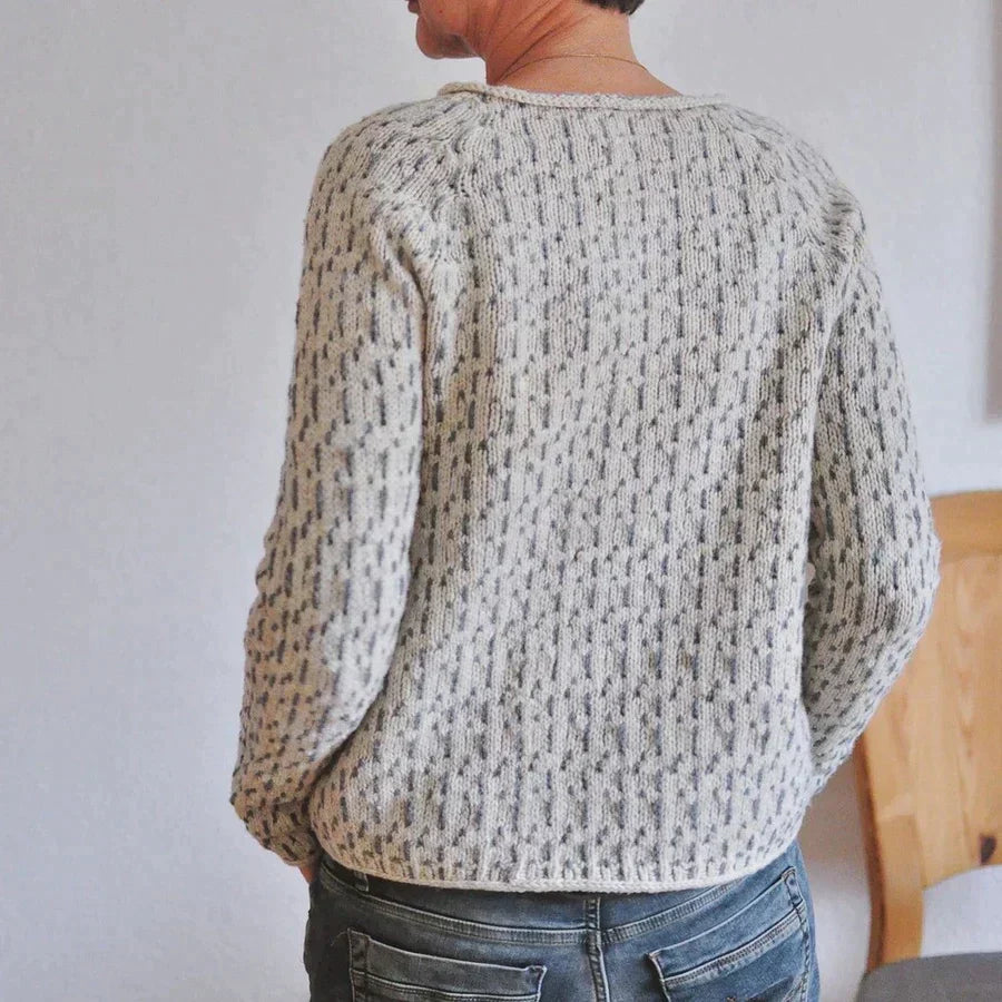 Pull Décontracté Femme Col Bateau 4