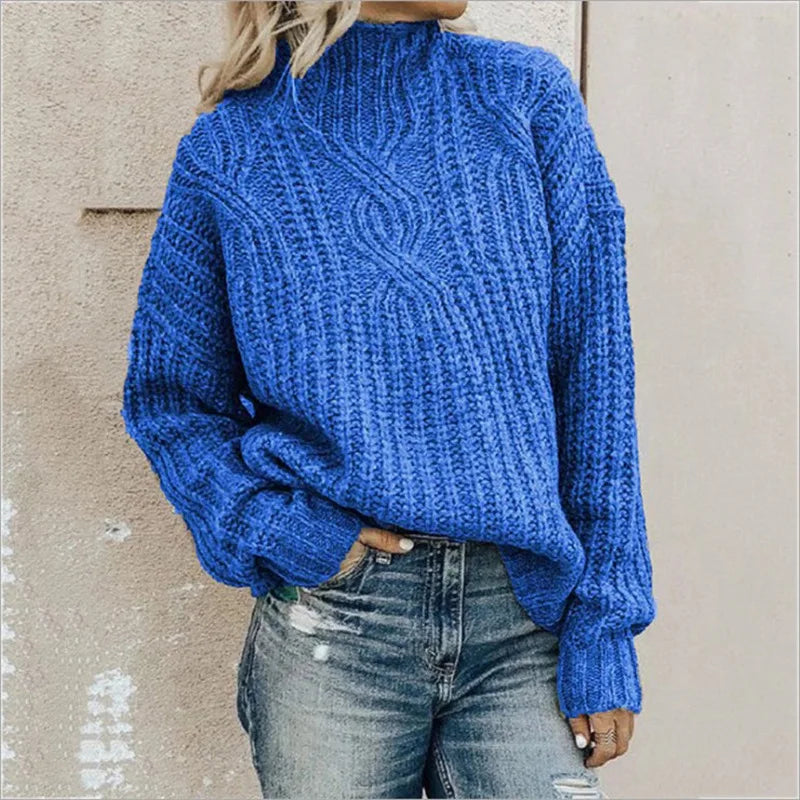 Pull Femme Classique Tricot Doux 3