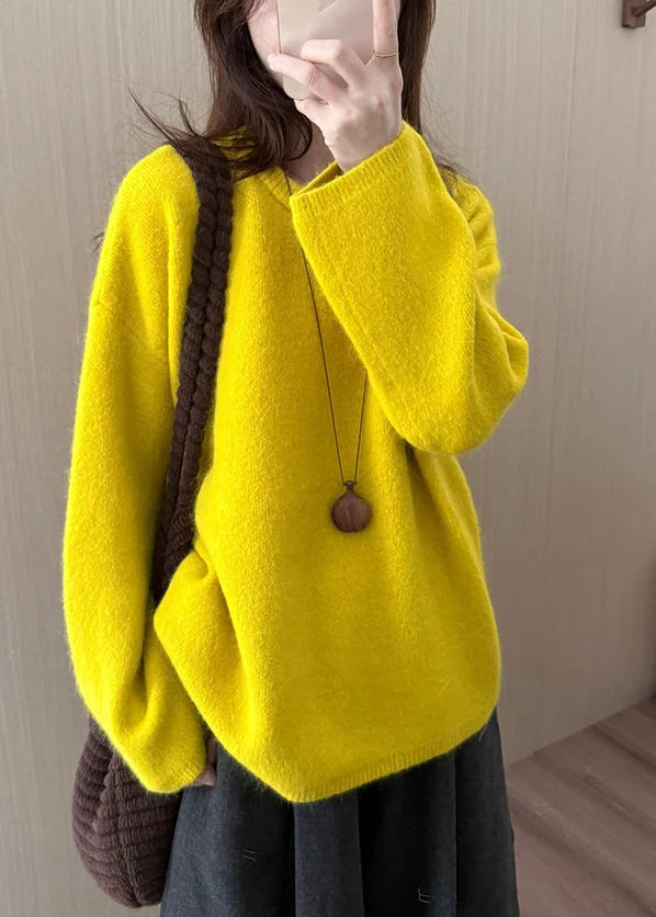 Pull Femme Col Rond Style Décontracté 2