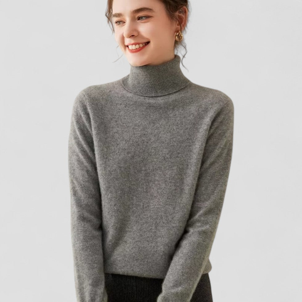 Pull Femme Col Roulé Chic 9