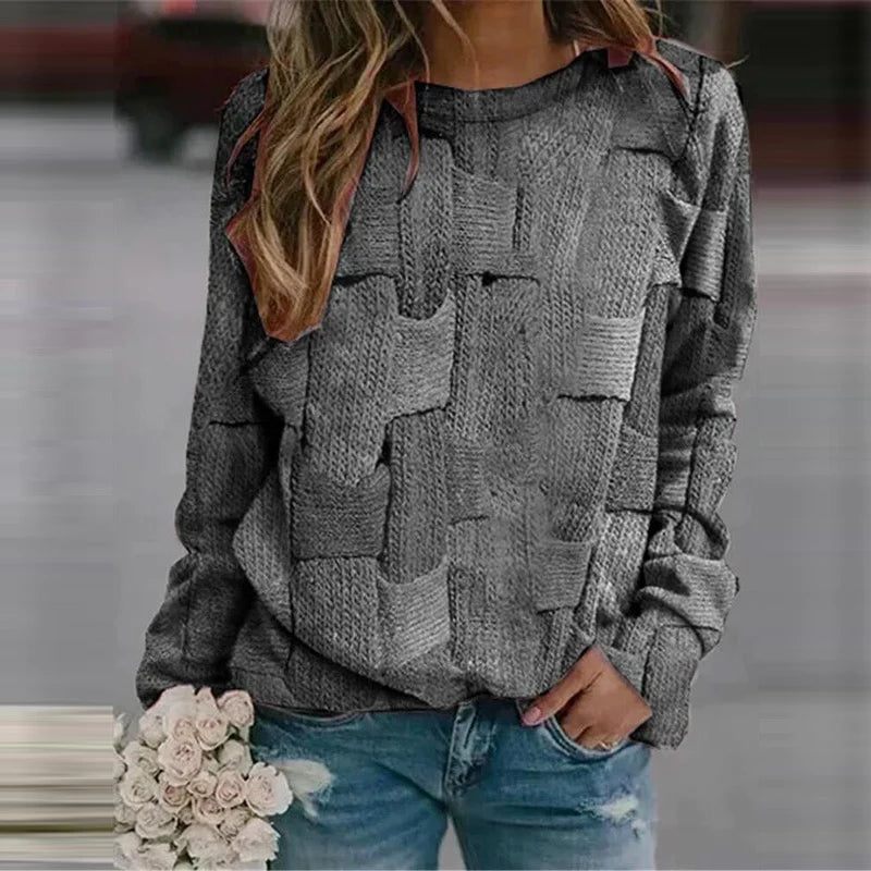 Pull Femme Coloré Automnal Moderne 1