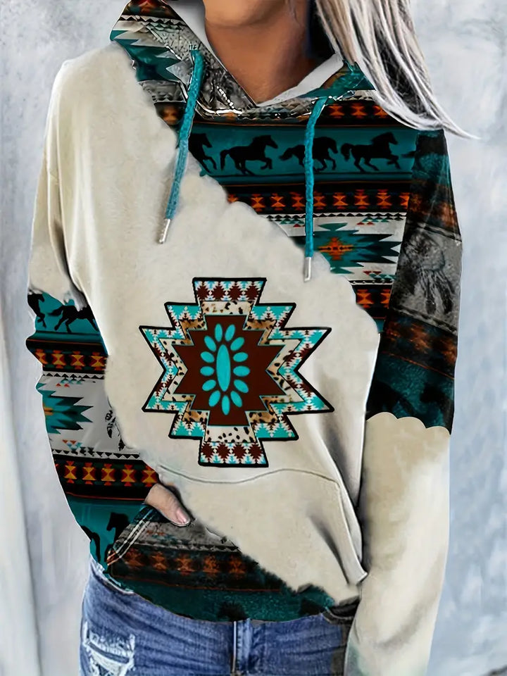 Pull à Capuche Décontracté pour Femme 1