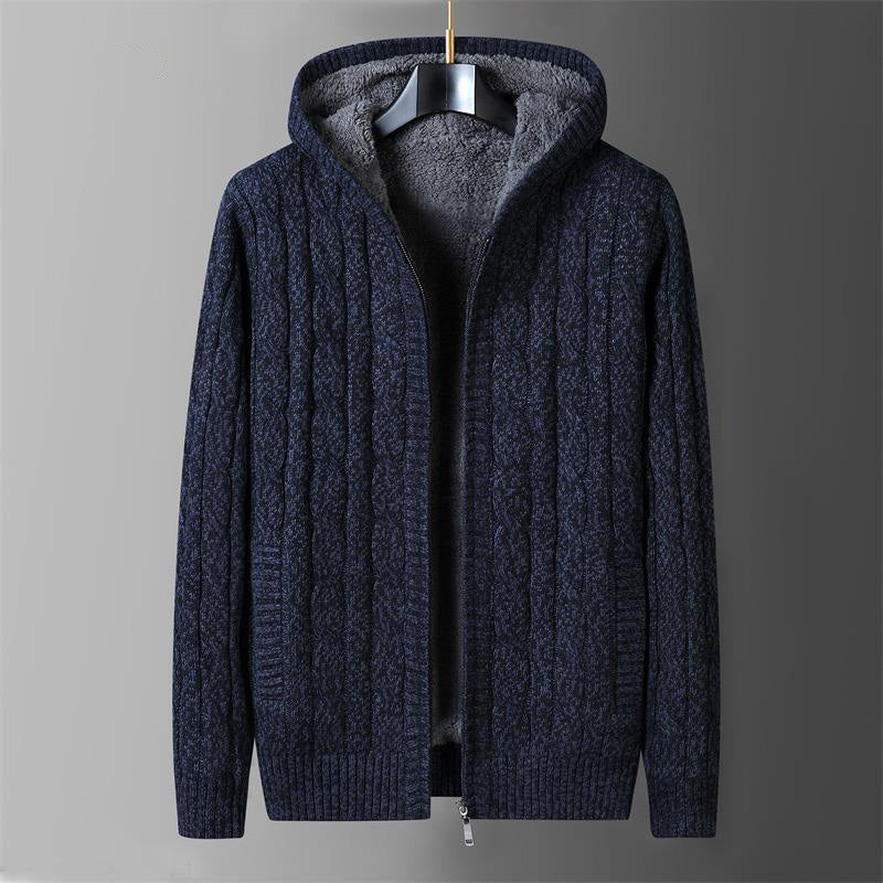 Pull à Capuche Tricoté pour Homme 3
