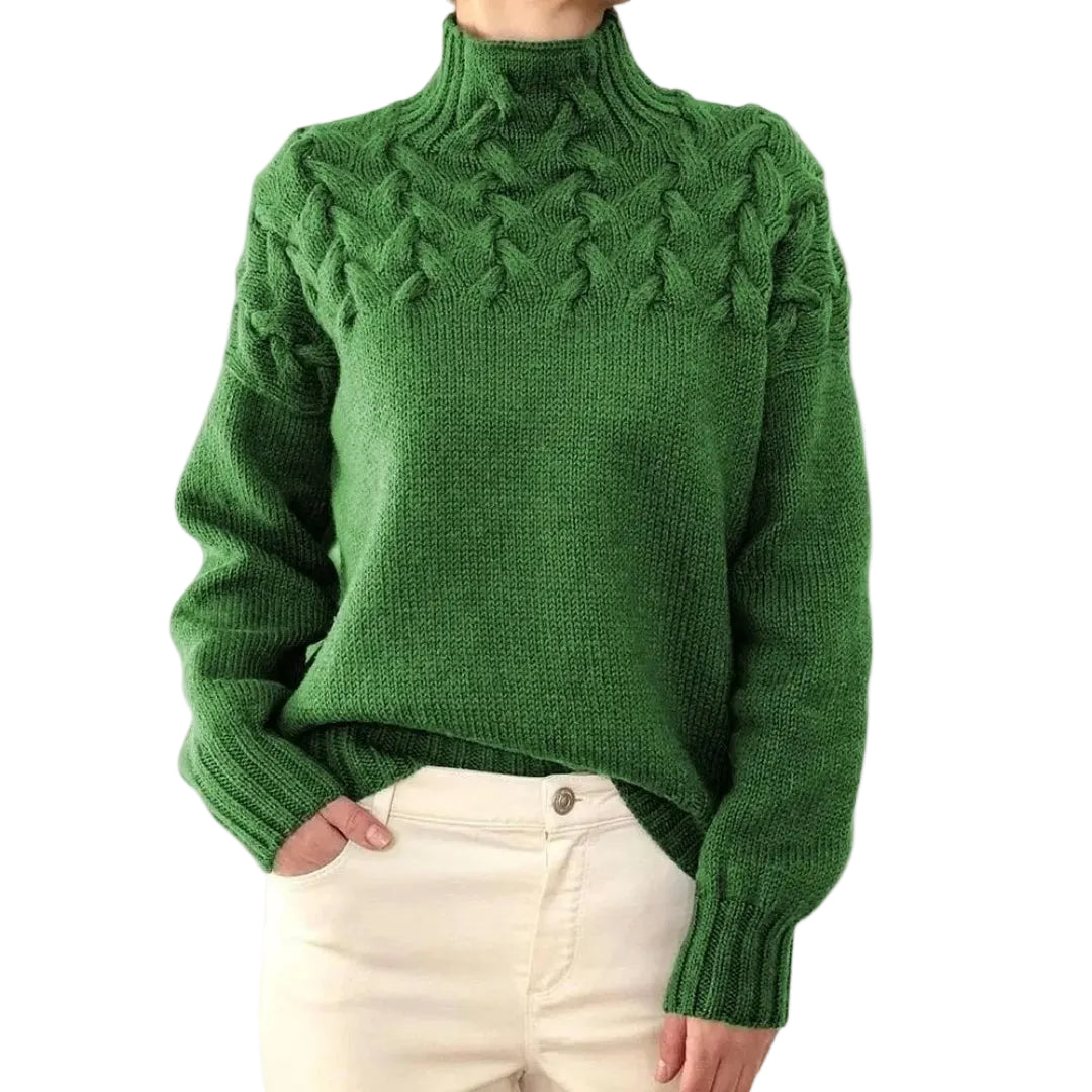Pull à col montant pour femme Printemps 0