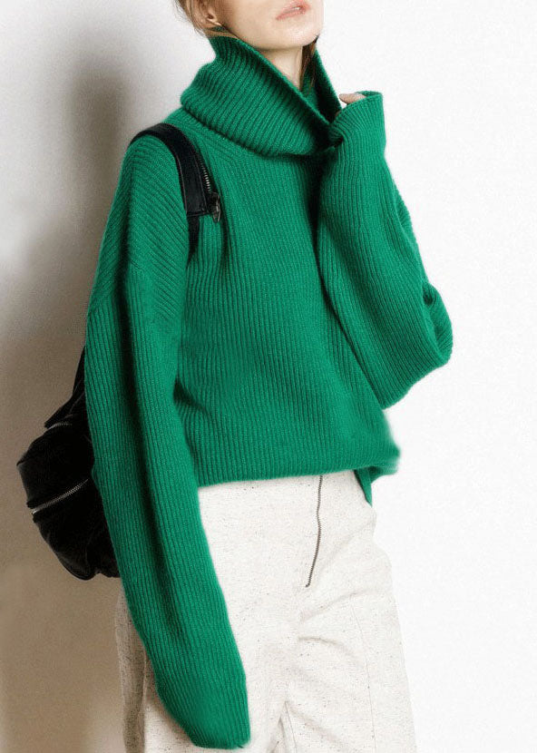 Pull à col roulé pour femmes en cachemire 1