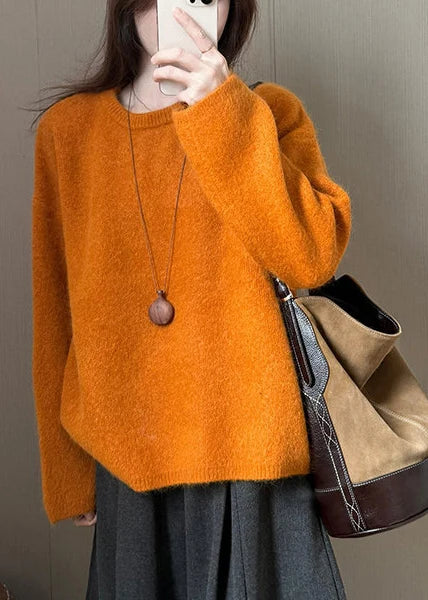 Pull oversize femme hiver ample 1