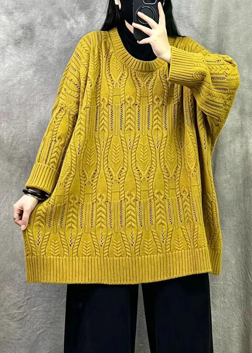 Pull oversize homme style torsadé hiver 1
