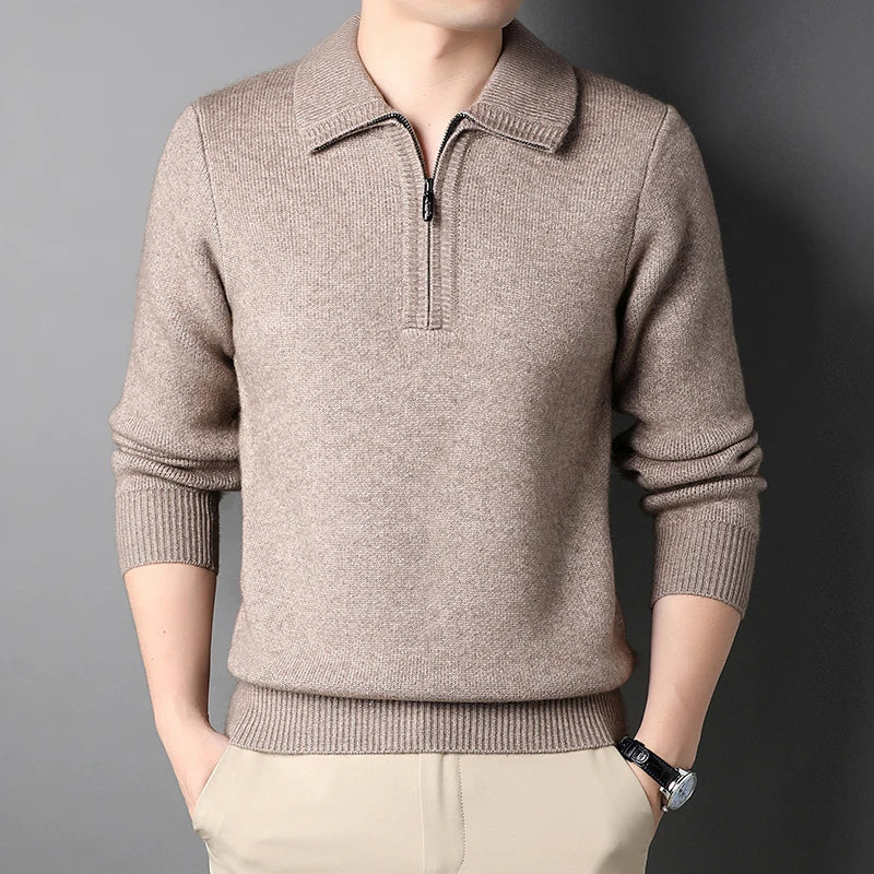 Pull pour Homme Col Rabattu 1