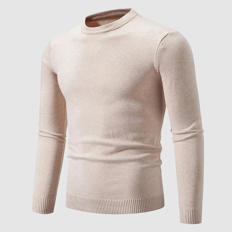 Pull pour hommes à col rond classique 5